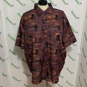 RSVLTS Shirt Yellowstone Tough & Merciless Rip Wheeler Cowboy KUNUFLEX Mens 3XL